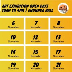 Eudunda 150th Art Exhibition Open Days At The Eudunda Hall