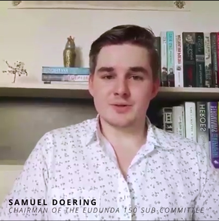 Samuel Doering Video announcement of postponement of 2020 Celebrations